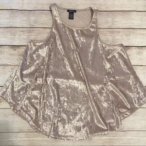2 for $15❗️Blush pink velvet top